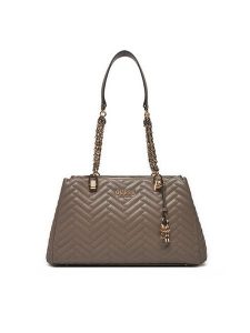 Guess Torebka HWQG95 08090 Brązowy. Brązowe torebki klasyczne Guess, z aplikacjami, ze skóry, bez dodatków. Za 419,99 zł.