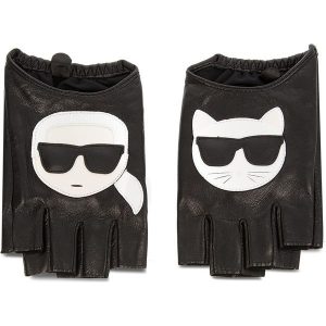 Rękawiczki Damskie KARL LAGERFELD - 86KW3605 Black 999. Rękawiczki marki KARL LAGERFELD. W wyprzedaży za 319,00 zł.