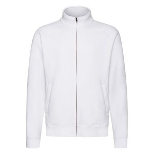 Kurtka Unisex Premium Plain Dla Dorosłych. Białe kurtki FRUIT OF THE LOOM, s, bez wzorów, bez kaptura. Za 176,99 zł.