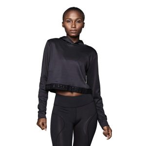 Bluza damska STRONG ID. Czarne bluzy STRONG ID, xl, bez wzorów, bez kaptura. Za 109,99 zł.