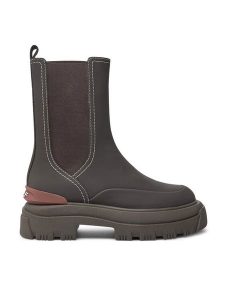 HOFF Sztyblety Lake 22425001 Brązowy. Brązowe botki HOFF, bez wzorów, ze skóry, bez obcasa, na płaskiej podeszwie, bez zapięcia. Za 459,99 zł.