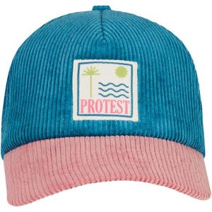 Czapka z daszkiem damska PROTEST PRTStrike. Niebieskie czapki Protest, bez wzorów, sportowe. Za 147,59 zł.