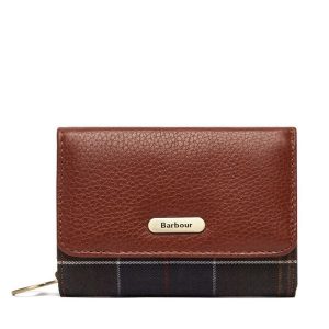 Portfel Barbour. Brązowe portfele Barbour, bez wzorów. Za 339,99 zł.
