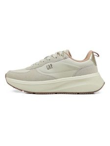 GAP Sneakersy w kolorze kremowym rozmiar: 37. Brązowe trampki GAP, bez wzorów, bez zapięcia. Za 149,45 zł.
