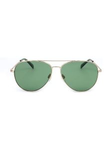 Levi's Okulary przeciwsłoneczne unisex w kolorze złoto-zielonym rozmiar: 60. Zielone okulary przeciwsłoneczne Levi's®. Za 164,95 zł.