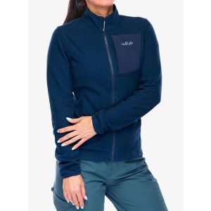 Bluza rozpinana damska Rab Tecton Jacket. Niebieskie bluzy RAB, m, bez wzorów, bez kaptura. Za 282,99 zł.