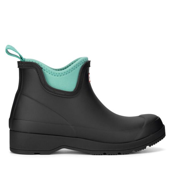 Kalosze Hunter. Czarne kalosze Hunter, bez wzorów. Za 349,99 zł.