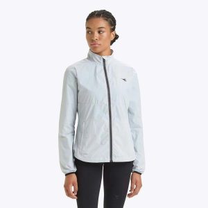 Kurtka damska DIADORA L. PACKABLE WIND JACKET. Czarne kurtki Diadora, l, bez wzorów, bez kaptura. Za 99,99 zł.