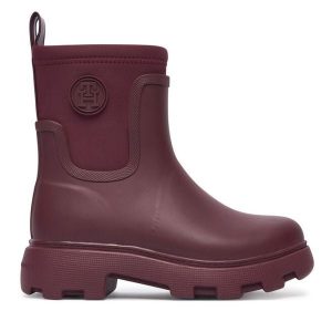 Kalosze Tommy Hilfiger. Czerwone kalosze TOMMY HILFIGER, bez wzorów. Za 489,99 zł.