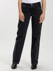 Cross Jeans Dżinsy - Comfort fit - w kolorze czarnym rozmiar: W32/L32. Czarne jeansy Cross Jeans, z aplikacjami, z jeansu. Za 114,17 zł.