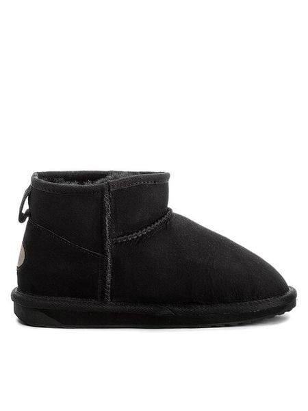 EMU Australia Śniegowce Stinger Micro W10937 Czarny. Czarne buty zimowe EMU Australia, ze skóry, bez obcasa, bez zapięcia. Za 669,99 zł.