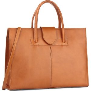 Torebka CREOLE - RBI10171 Koniak. Aktówki marki Creole. W wyprzedaży za 279,00 zł.