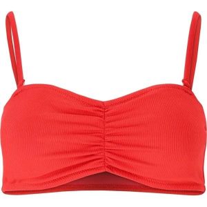 Damski top do kostiumu kąpielowego Athlecia Rhea. Czerwone bikini Athlecia, bez wzorów. Za 149,50 zł.