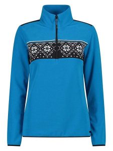 CMP Bluza polarowa w kolorze niebieskim rozmiar: 36. Białe bluzy CMP, bez wzorów, z materiału, bez kaptura. Za 146,11 zł.