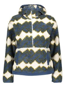 The North Face Bluza polarowa "Campshire" w kolorze niebiesko-kremowym rozmiar: S. Brązowe bluzy The North Face, s, bez wzorów, z materiału, bez kaptura. Za 329,42 zł.