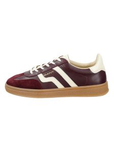 GANT Footwear Skórzane sneakersy "Cuzima" w kolorze bordowym rozmiar: 38. Czerwone trampki GANT Footwear, bez wzorów, ze skóry, bez zapięcia. Za 409,97 zł.