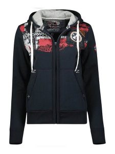 Geographical Norway Bluza "Fespote" w kolorze granatowym rozmiar: XXL. Niebieskie bluzy Geographical Norway, xxl, bez wzorów, bez kaptura. Za 119,12 zł.