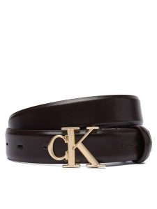 Calvin Klein Pasek LV04F7074G Czarny. Czarne paski Calvin Klein, bez wzorów, ze skóry. Za 249,99 zł.