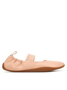 Calvin Klein Baleriny Ballet Sneaker Mj Lth HW0HW03308 Kremowy. Białe balerinki Calvin Klein, bez wzorów, ze skóry, bez obcasa, bez zapięcia. Za 409,99 zł.