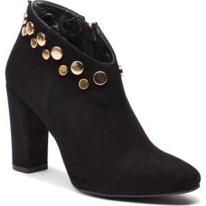 Botki KARINO - 2737/003-P Czarny/Wel. Botki marki Karino. W wyprzedaży za 259,00 zł.