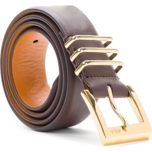 Pasek Damski LAUREN RALPH LAUREN - Classic 412655910002 XS Chocolate. Paski marki Lauren Ralph Lauren. W wyprzedaży za 209,00 zł.