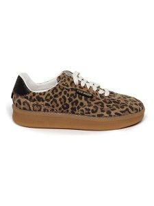 Steve Madden Skórzane sneakersy w kolorze brązowo-jasnobrązowym rozmiar: 38. Brązowe trampki Steve Madden, bez wzorów, z materiału, bez zapięcia. Za 244,80 zł.