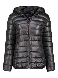 Canadian Peak Kurtka pikowana "Anneceak" w kolorze czarnym rozmiar: XXL. Czarne kurtki Canadian Peak, xxl, bez wzorów, bez kaptura. Za 127,45 zł.