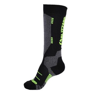 Skarpety narciarskie Blizzard Wool Sport Ski Merino black/green. Czarne skarpetki BLIZZARD, bez wzorów. W wyprzedaży za 64,99 zł.