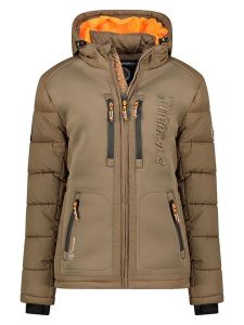 ANAPURNA Kurtka zimowa "Beachana" w kolorze jasnobrązowym rozmiar: XXL. Brązowe kurtki ANAPURNA, na zimę, xxl, bez wzorów, z puchu, bez kaptura. Za 415,31 zł.