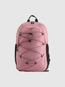 4F Plecak miejski (22 L) z kieszenią na laptop - różowy Uniwersalny. Czerwone plecaki 4f. Za 169,99 zł.
