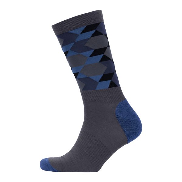Skarpety Unisex Dla Dorosłych Gareth Merino Wool. Szare skarpetki Trespass, bez wzorów. Za 44,99 zł.