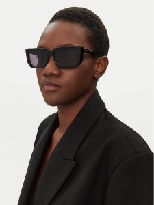 Max Mara Okulary przeciwsłoneczne MM0126 01A Czarny. Czarne okulary przeciwsłoneczne Max Mara. Za 579,99 zł.