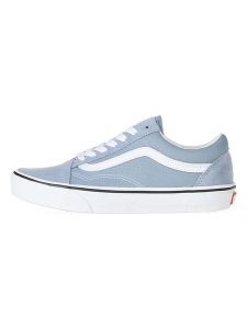 Vans Skórzane sneakersy "Old Skool" w kolorze błękitnym rozmiar: 39. Niebieskie trampki Vans, bez wzorów, bez zapięcia. Za 189,95 zł.