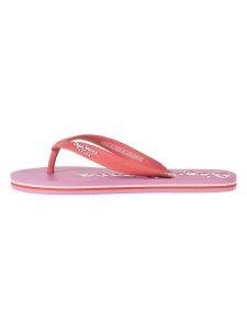 Pepe Jeans FOOTWEAR Japonki w kolorze czerwonym rozmiar: 37. Czerwone klapki Pepe Jeans FOOTWEAR, bez wzorów, z jeansu, z otwartym noskiem, bez obcasa. Za 52,67 zł.