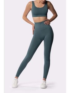 Spaio Legginsy sportowe "Adapt" w kolorze niebieskim rozmiar: M. Niebieskie legginsy Spaio, m, bez wzorów, z materiału, outdoorowe. Za 148,95 zł.