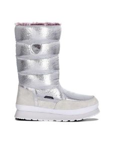 Luhta Śniegowce Valkea 75578 400 L Srebrny. Szare buty zimowe Luhta, z materiału, bez obcasa, bez zapięcia. Za 519,99 zł.