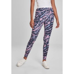 Damskie legginsy Urban Classic flammé. Czarne legginsy Urban Classics, bez wzorów. Za 175,50 zł.