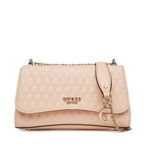 Torebka Guess. Czerwone torebki klasyczne Guess, z aplikacjami, bez dodatków. Za 399,99 zł.