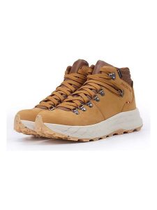 DACHSTEIN Buty turystyczne "Atlas GTX" w kolorze jasnobrązowym rozmiar: 39. Brązowe buty trekkingowe Dachstein, z gore-texu, bez zapięcia. Za 505,13 zł.