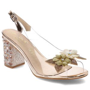 Różowe Sandały S.Barski Obuwie Damskie Na Eleganckim Obcasie. Czerwone sandały S.BARSKI, bez wzorów, bez obcasa, na obcasie, bez zapięcia. Za 199,00 zł.