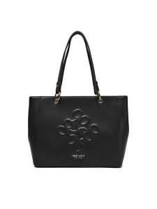 Nine West Torebka CEO-GIANNA-H242051 Czarny. Czarne torebki klasyczne Nine West, bez wzorów, z materiału, bez dodatków. Za 249,99 zł.