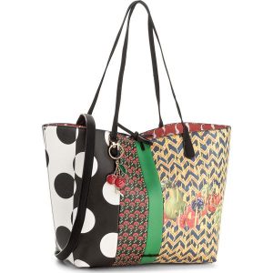 Torebka DESIGUAL - 18SAXPCT 3148. Szare shopper bag marki Desigual, ze skóry ekologicznej. W wyprzedaży za 219,00 zł.