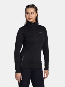 Kilpi Bluza polarowa "Montale" w kolorze czarnym rozmiar: 38. Czarne bluzy Kilpi, bez wzorów, z materiału, bez kaptura. Za 119,12 zł.