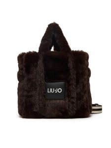 Liu Jo Torebka M Tote TF5270 E0374 Brązowy. Brązowe torebki klasyczne Liu Jo, bez wzorów, z materiału, bez dodatków. Za 399,99 zł.