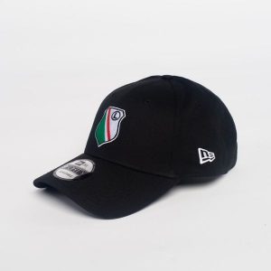 Czapka z daszkiem New Era Legia Warszawa. Czarne czapki New Era, bez wzorów, z bawełny. Za 139,99 zł.