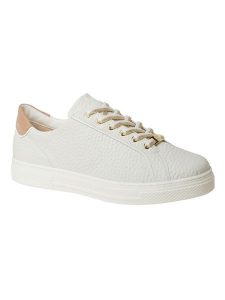 HASSIA Skórzane sneakersy "Bari" w kolorze białym rozmiar: 38. Białe trampki HASSIA, bez wzorów, bez zapięcia. Za 404,99 zł.