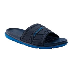 Klapki basenowe dla dorosłych Aqua Speed Aspen. Czarne klapki Aqua-Speed, bez wzorów, bez obcasa. Za 79,99 zł.