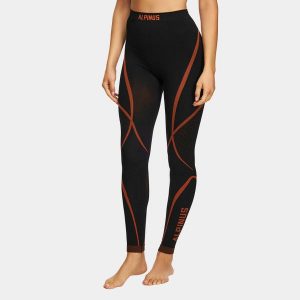 Spodnie termoaktywne damskie Alpinus Lillehammer legginsy. Czarne legginsy ALPINUS, bez wzorów. Za 129,00 zł.