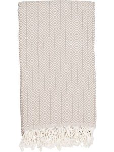 Samimi Chusta hammam w kolorze beżowym - 180 x 100 cm rozmiar: onesize. Brązowe apaszki i chusty Samimi, bez wzorów, z bawełny. Za 114,44 zł.