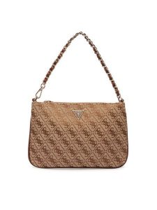 Guess Torebka PW7561 P6274 Brązowy jasny. Brązowe torebki klasyczne Guess, z aplikacjami, z materiału, bez dodatków. Za 269,99 zł.